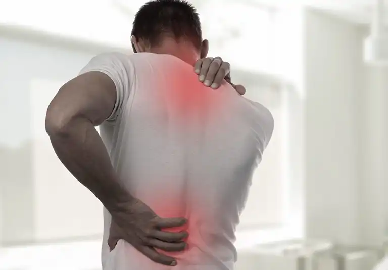 Patients with herniated or bulging discs